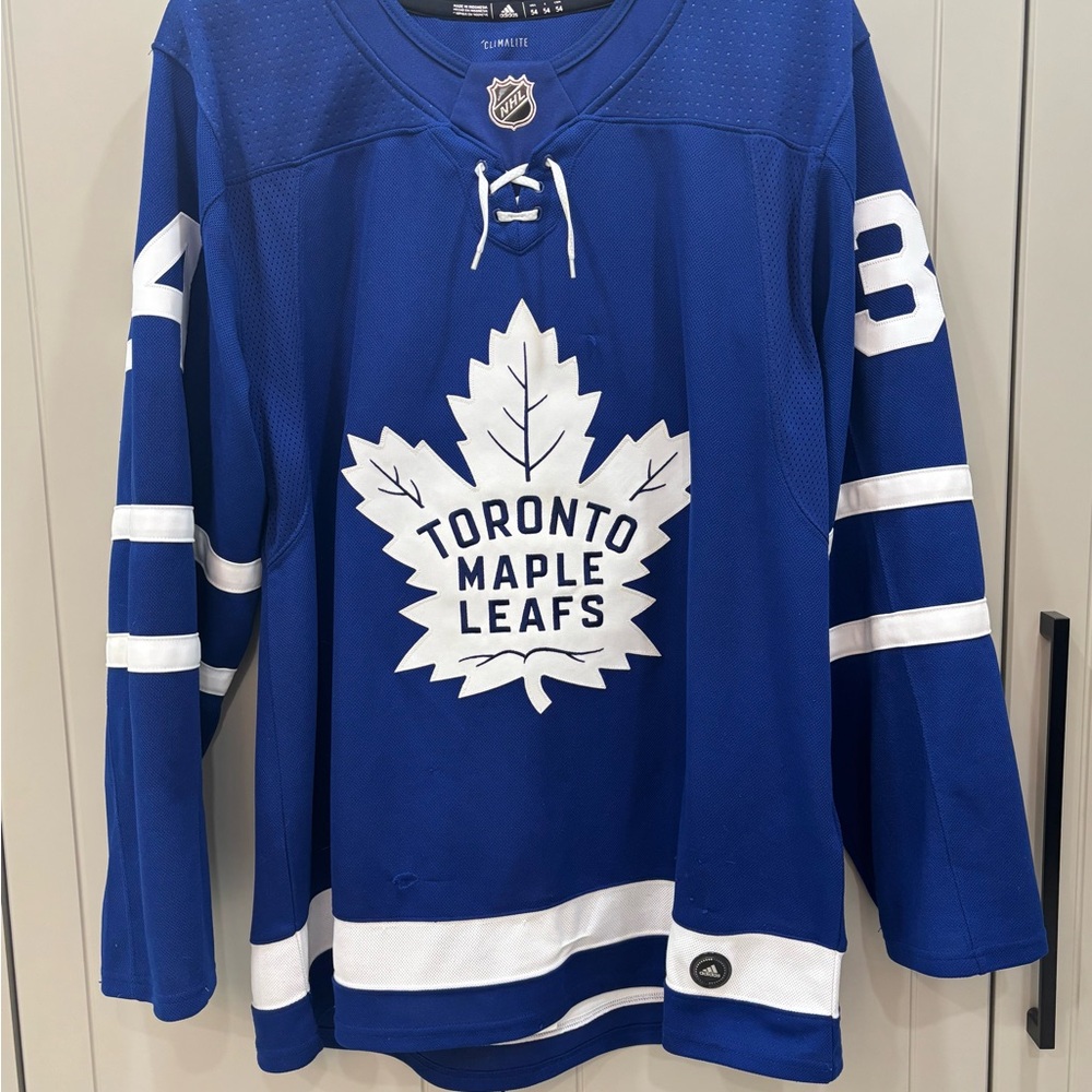 Adidas Blue and White Apparel